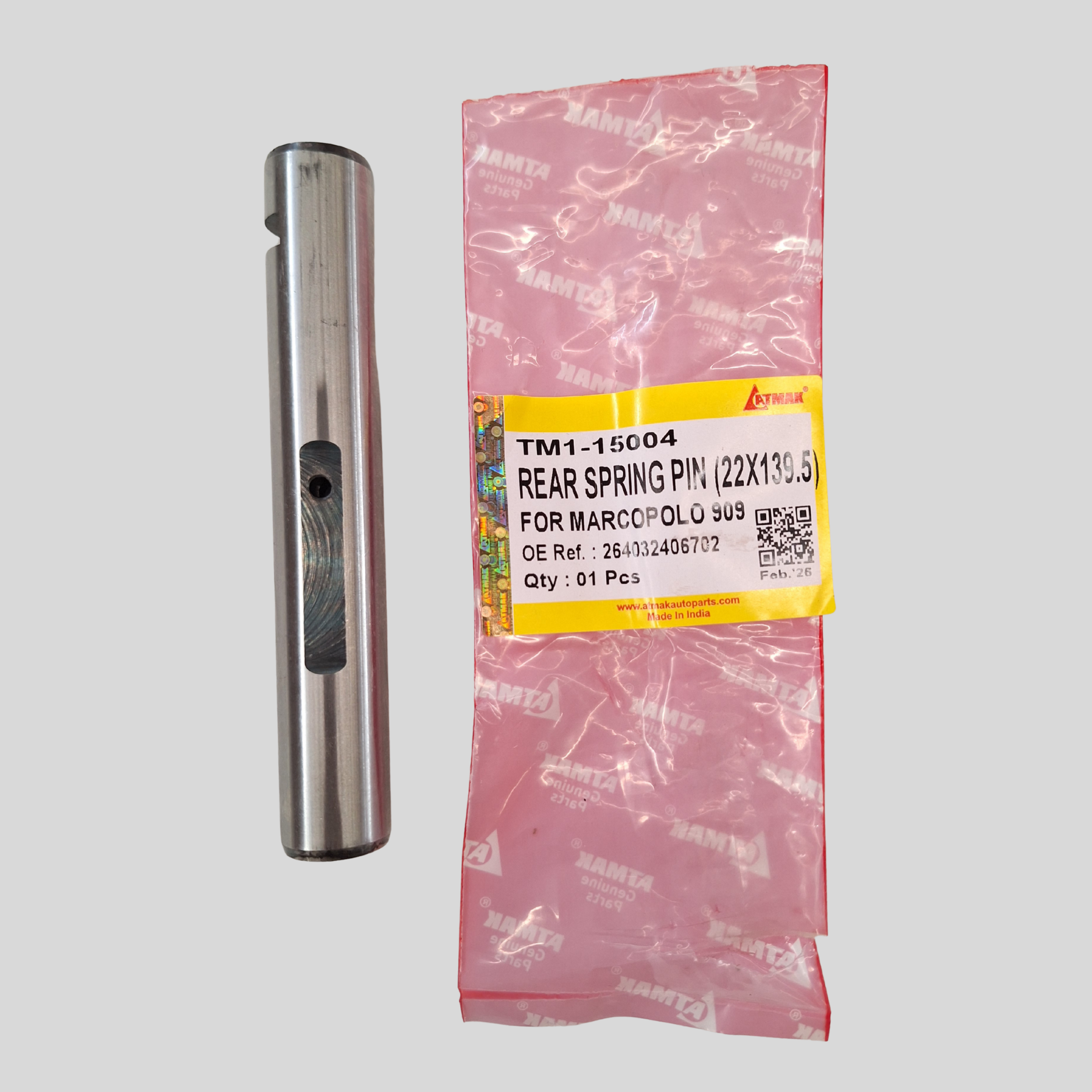 TM1-15004_REAR SPRING PIN(22X139.5)_TATA MARCOPOLO 909