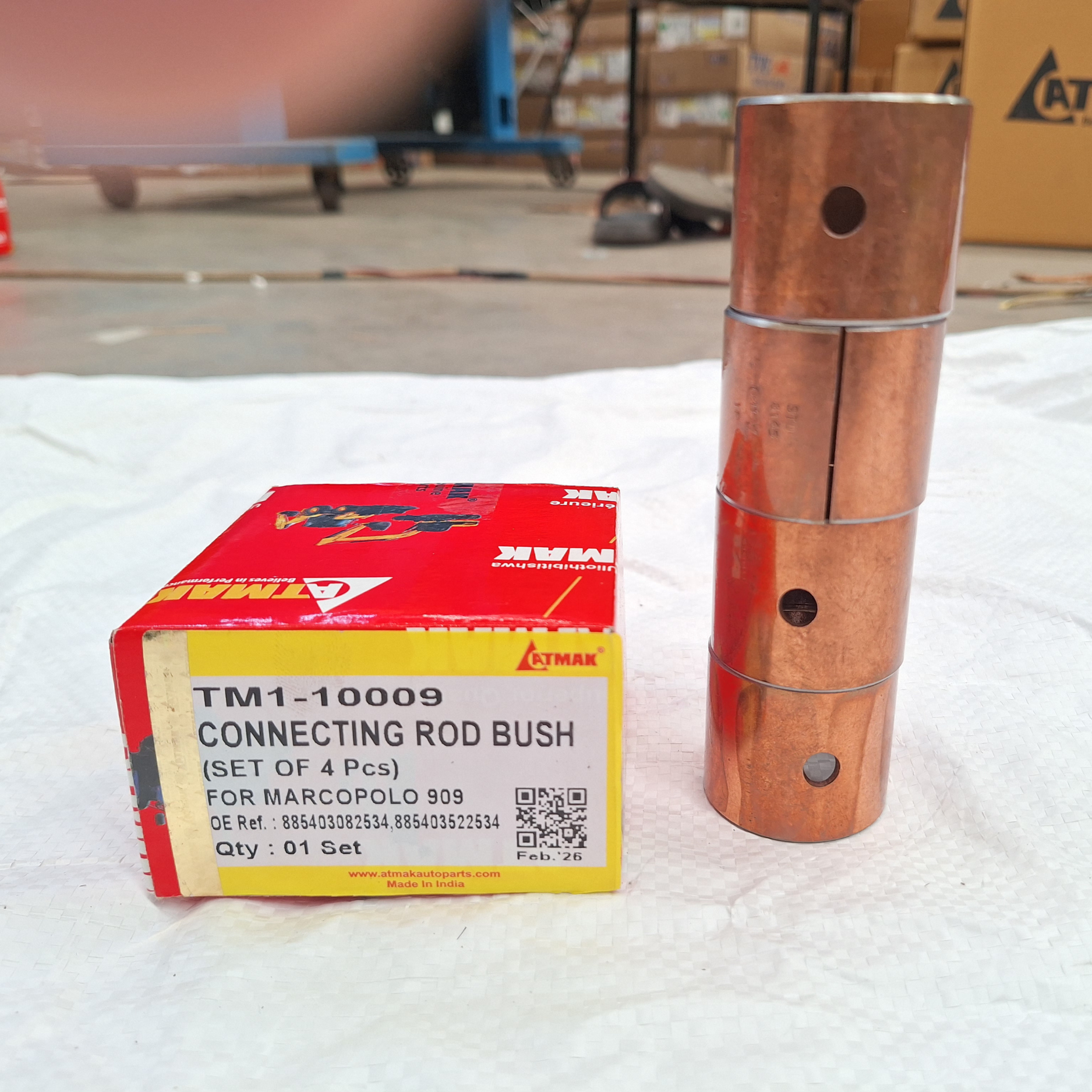 TM1-10009_CONNECTING ROD BUSH_TATA MARCOPOLO 909