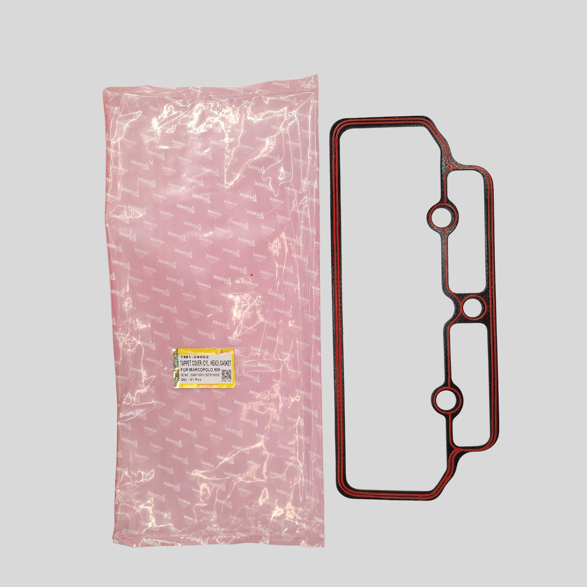 TM1-24002_TAPPET COVER (CYL. HEAD) GASKET_TATA MARCOPOLO 909