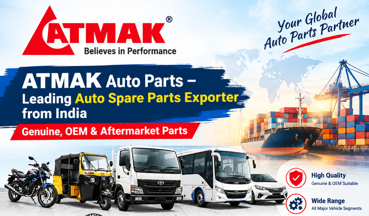 ATMAK Auto Parts – Leading Auto Spare Parts Exporter from India | Genuine, OEM & Aftermarket Parts